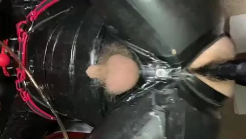 Rubber Bdsm Gay Porn Gay Rubber Gimp Trained