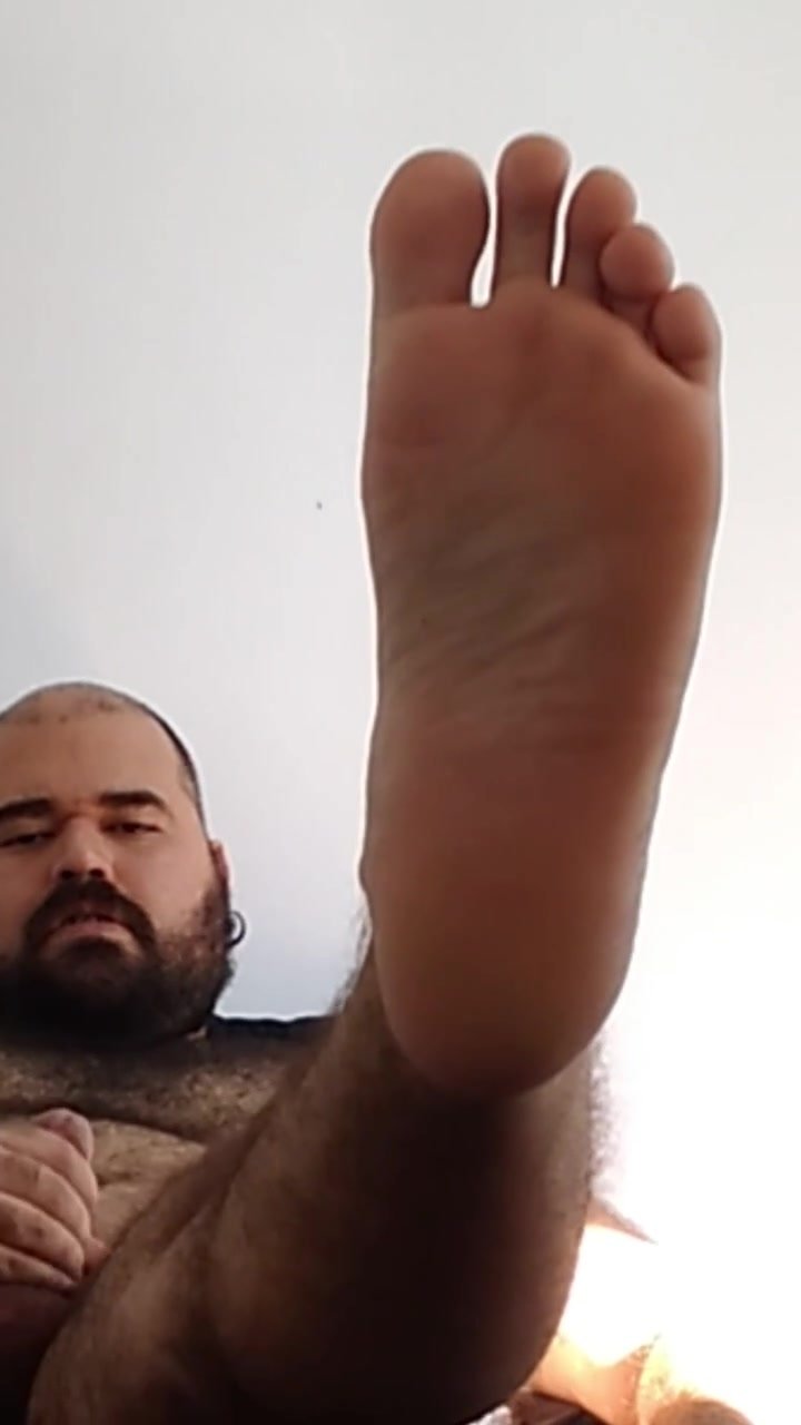 Quick foot tease