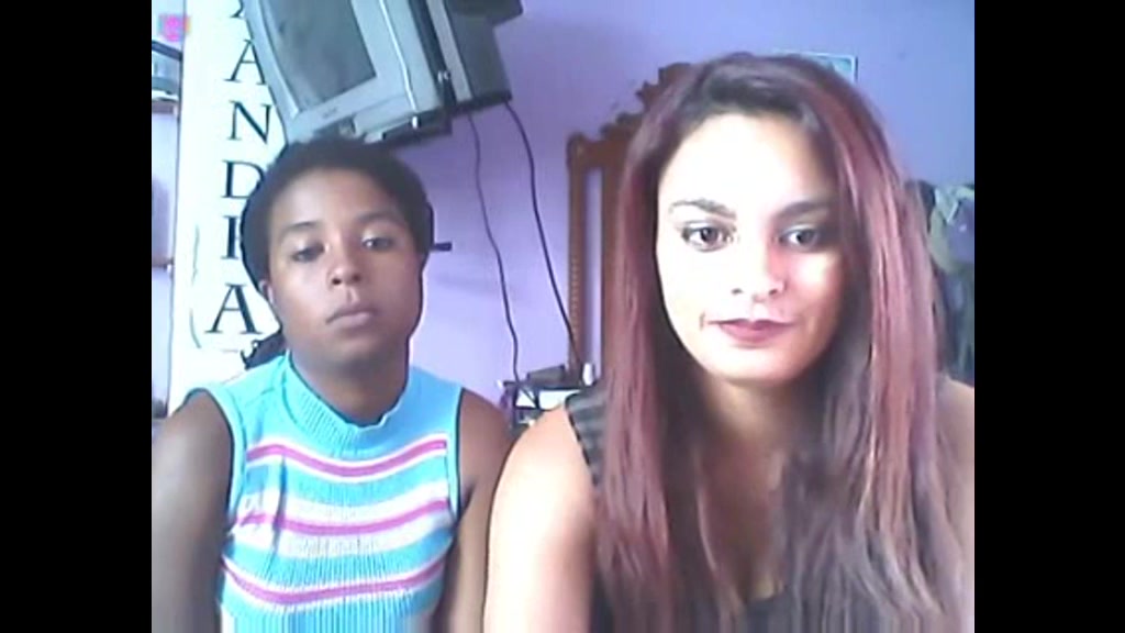 2 girls watch smegma blowjob video