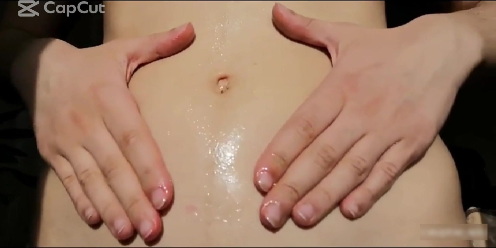 Euphie's Oiled Belly Play