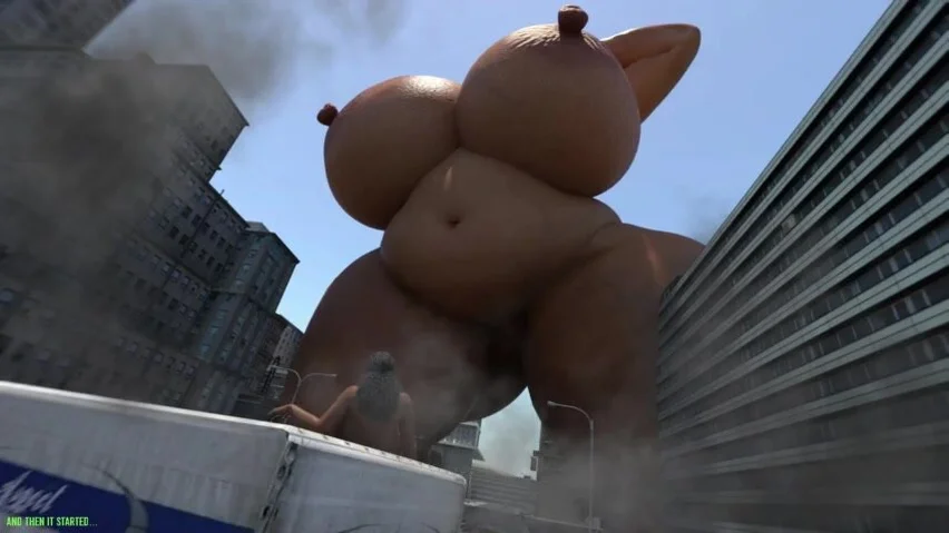 Huge Boobs Mega Giantess - Giantess Girlfriend 3 - ThisVid.com