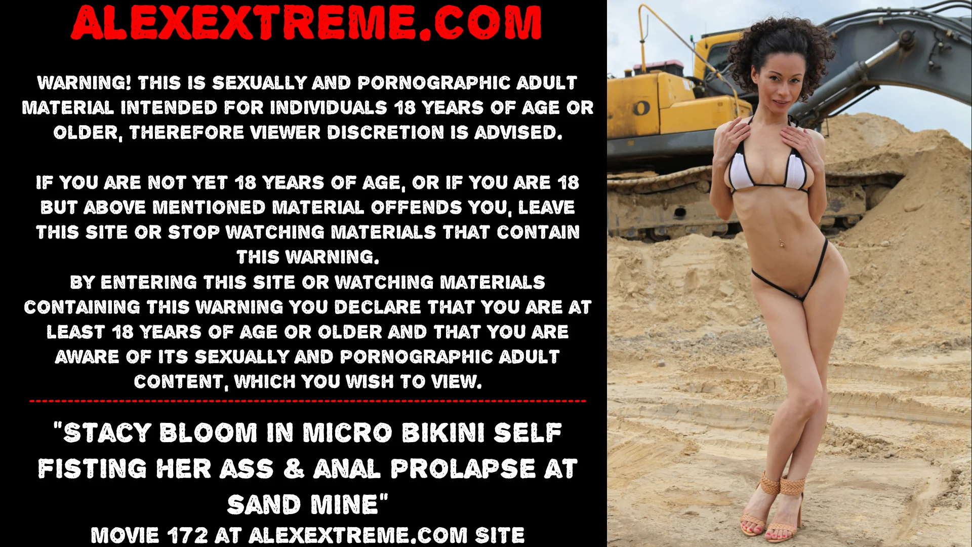 Xtreme Hd Bikini Porn - Stacy Bloom in micro bikini fisting ass & anal prolapse - ThisVid.com