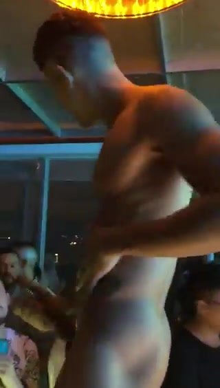 big latino stripper at the club