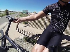 Pissing while cycling