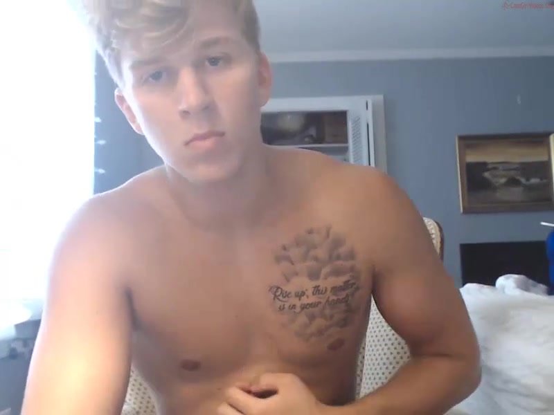 hot straight boy cumming on cam - video 2
