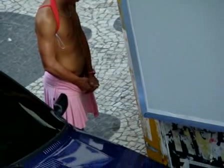 vintage brazilian pisser in street 6