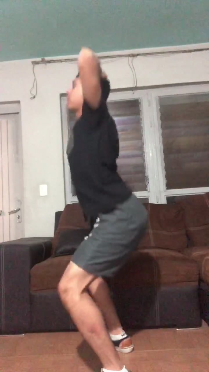 Working out for daddy