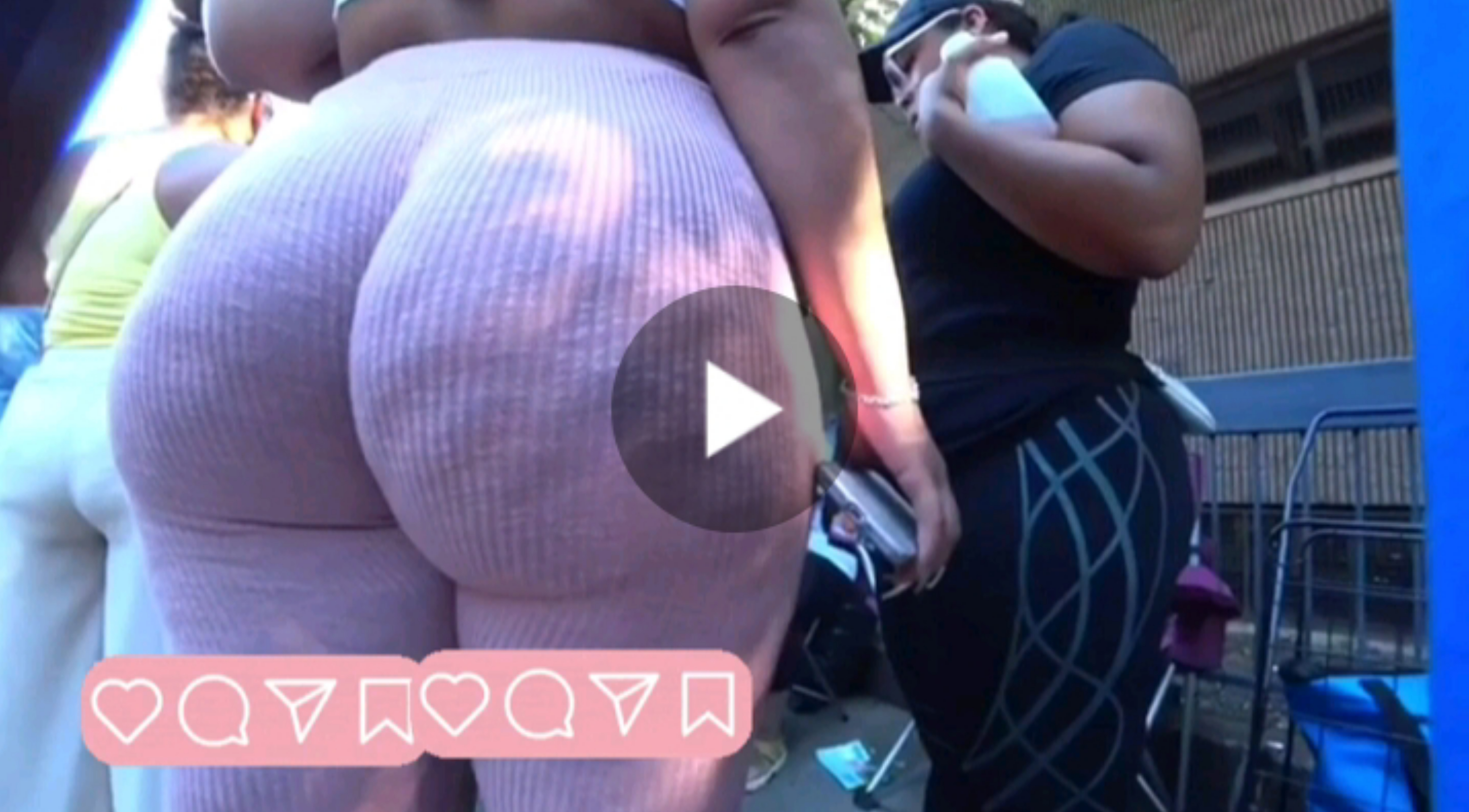 I LOVE IT WHEN THE WEDGIE IS DEEP IN THE ASS CRACK - video 2