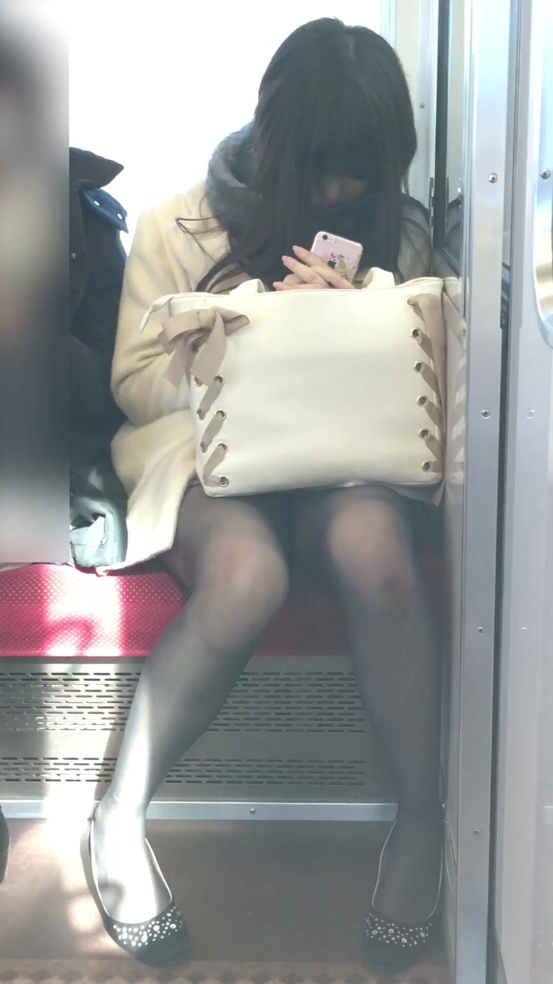 Japanese Lady Pantyhose Upskirt - video 130