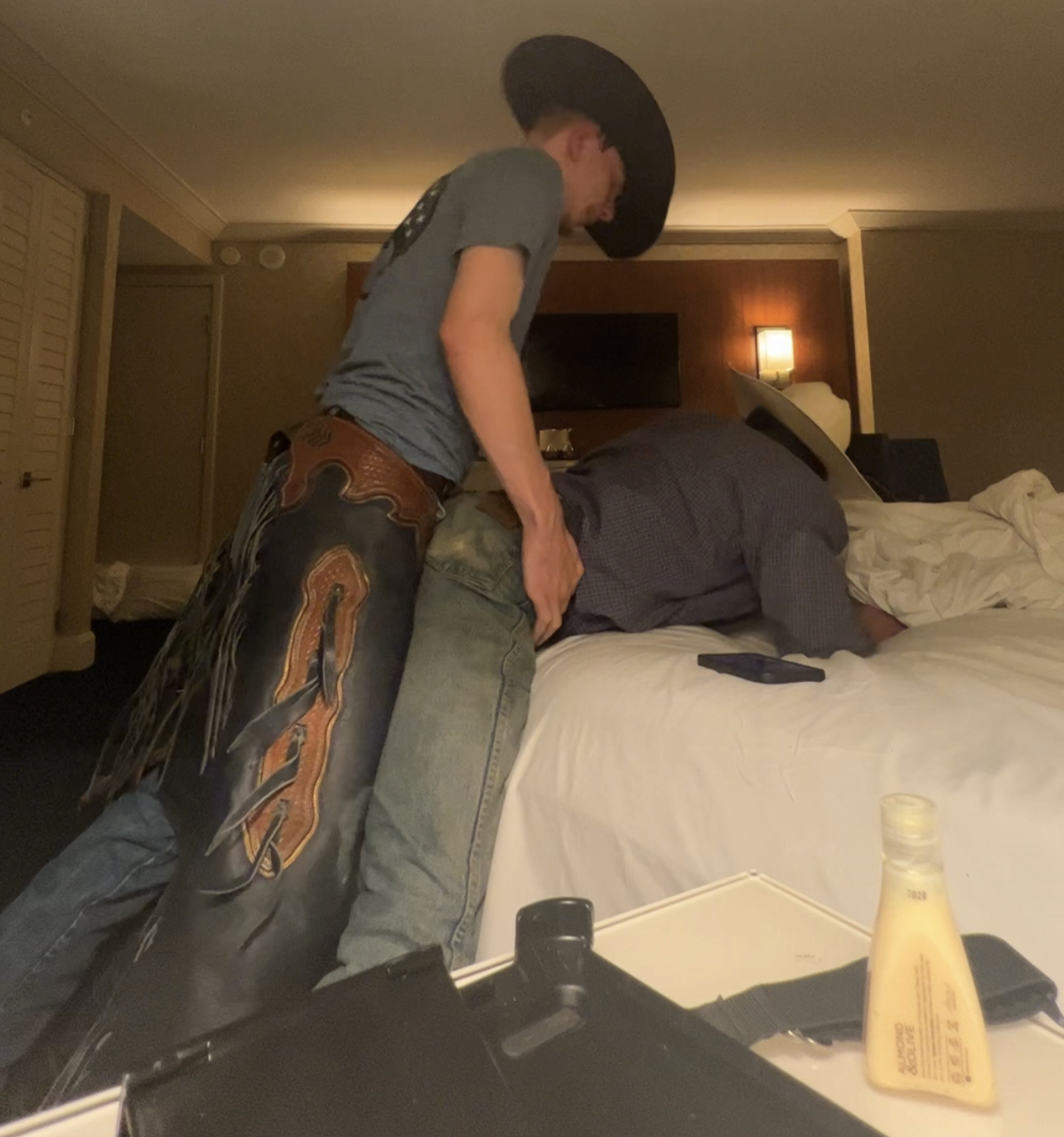 Straight Rodeo Cowboys Fuck in Gear (PT. 2)