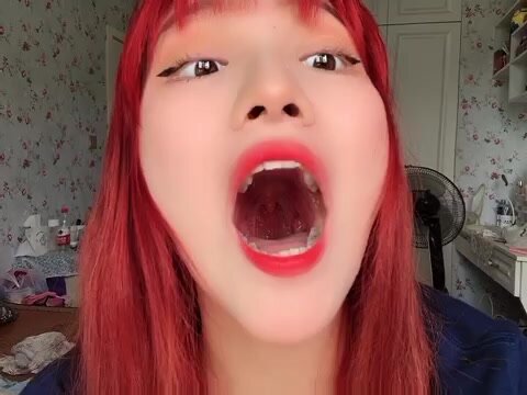 cute Asian mouth