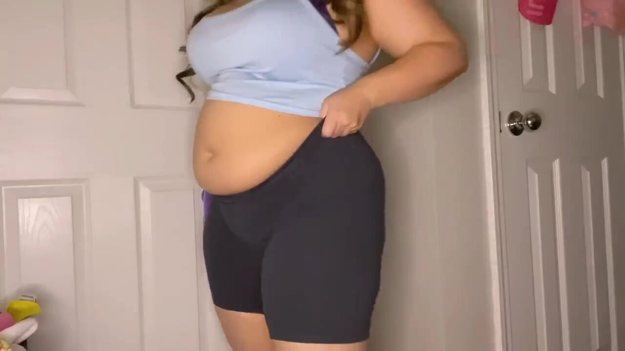 pawg show perfect her thick body