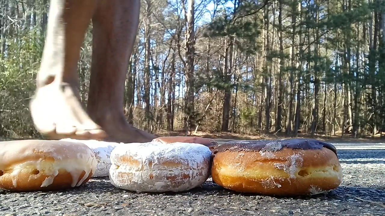 Candid Doughnut Crushing 2