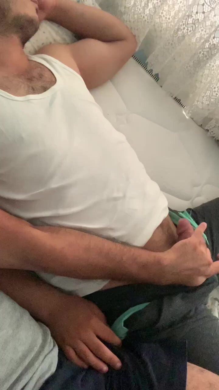 Playing with Sleepy Friend Cock