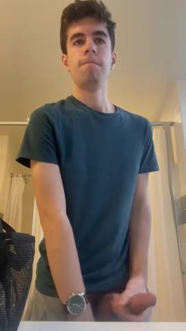 Bathroom wank