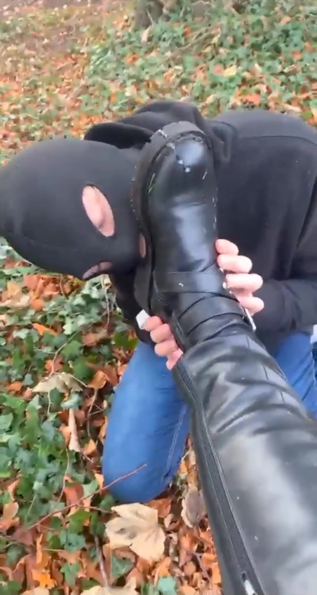Slave lick boots - video 3