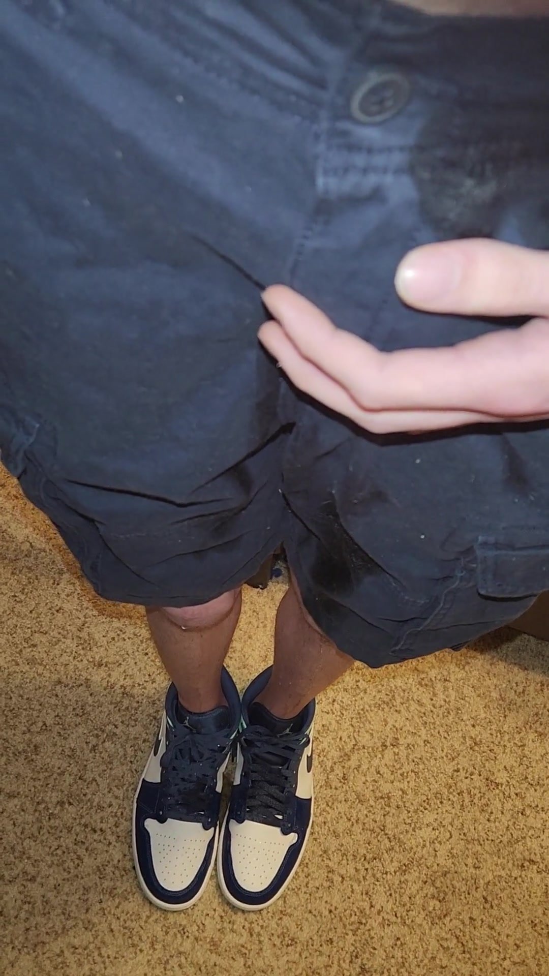 Flooding my shorts and shoes