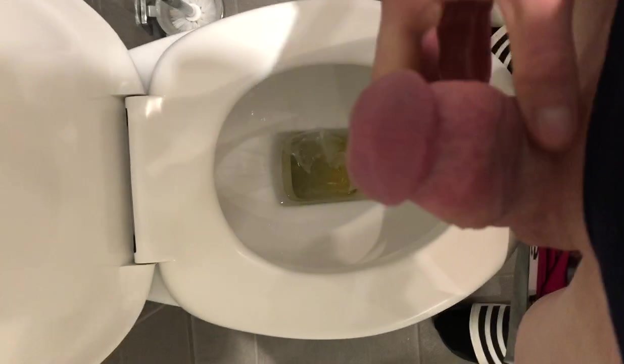 Pissing in a bag and flushing it