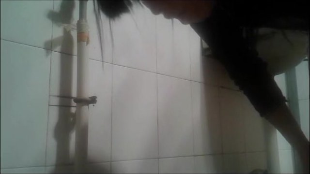 Asian girl vomiting - video 3