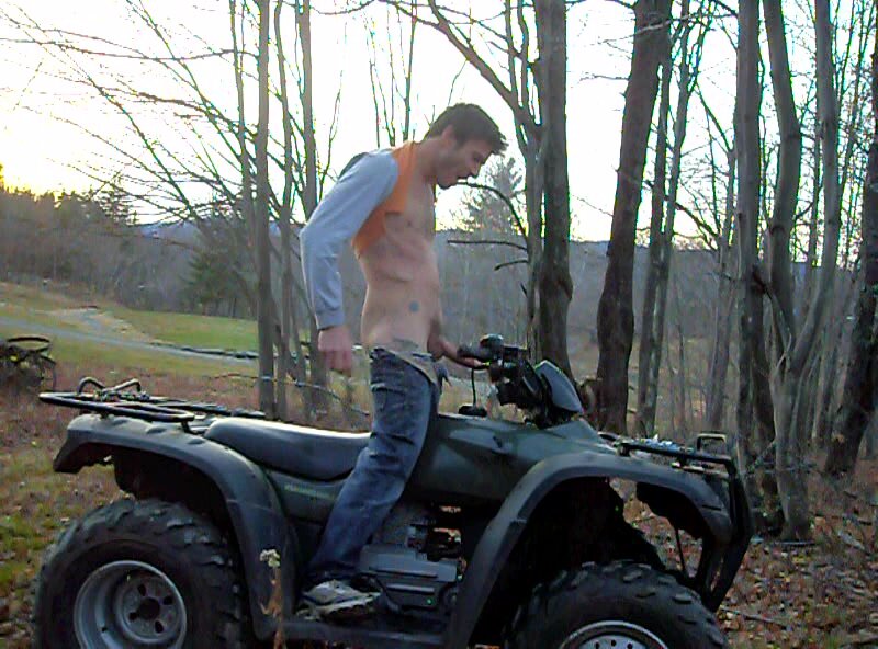 4 wheeler jerk off