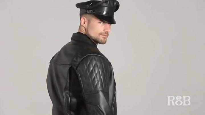 Leather and rubber