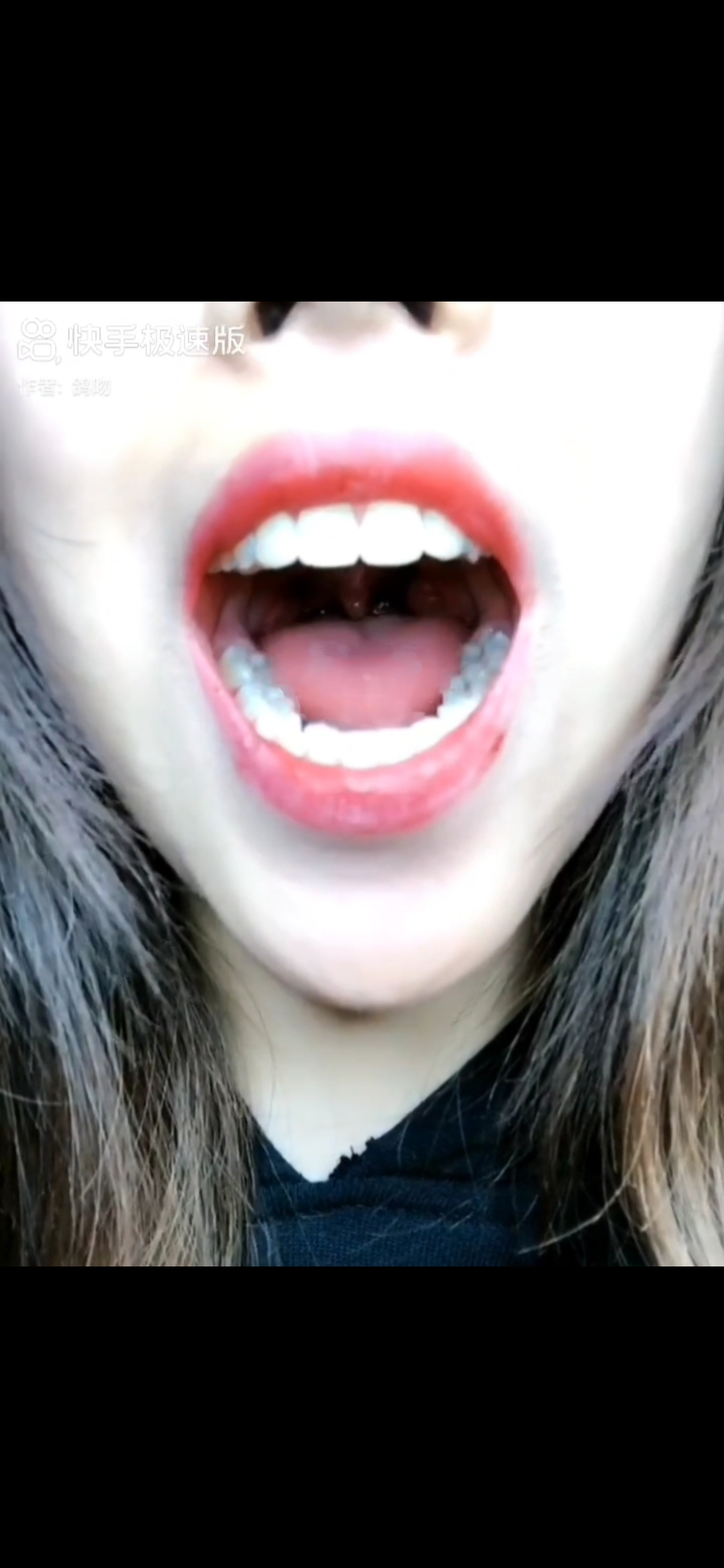 Chinese girl mouth - video 12