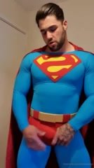 Superman has a huge cock -