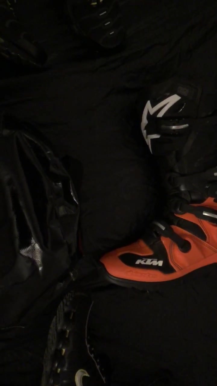 My sneakers and KTm boots