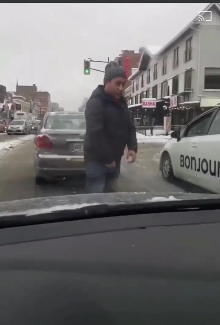 Quick road rage flasher