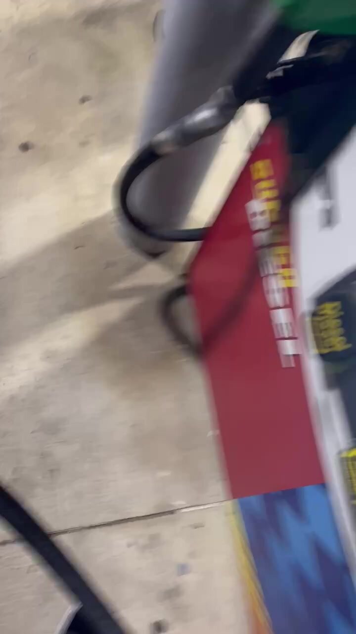 Jerking Off at the Gas Station