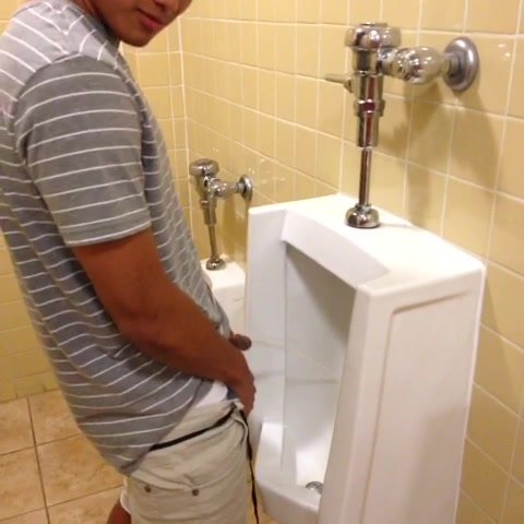 cute boy at the urinal 33