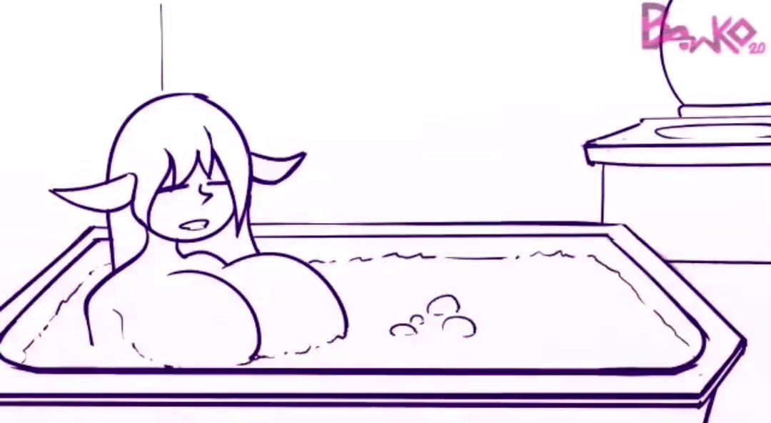 Bathtub Fart Animation
