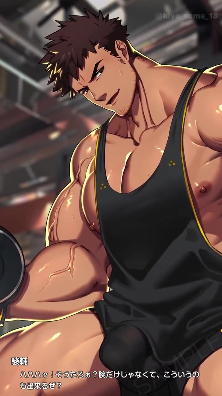 Gay muscle hentai