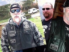Exposed- Tough Biker Ends Up Slave to BBC
