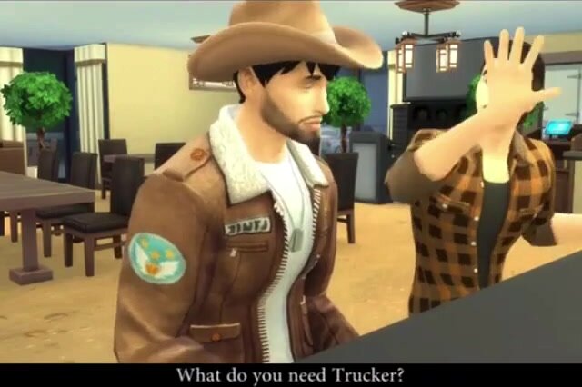 cowboy trucker fucks hustler