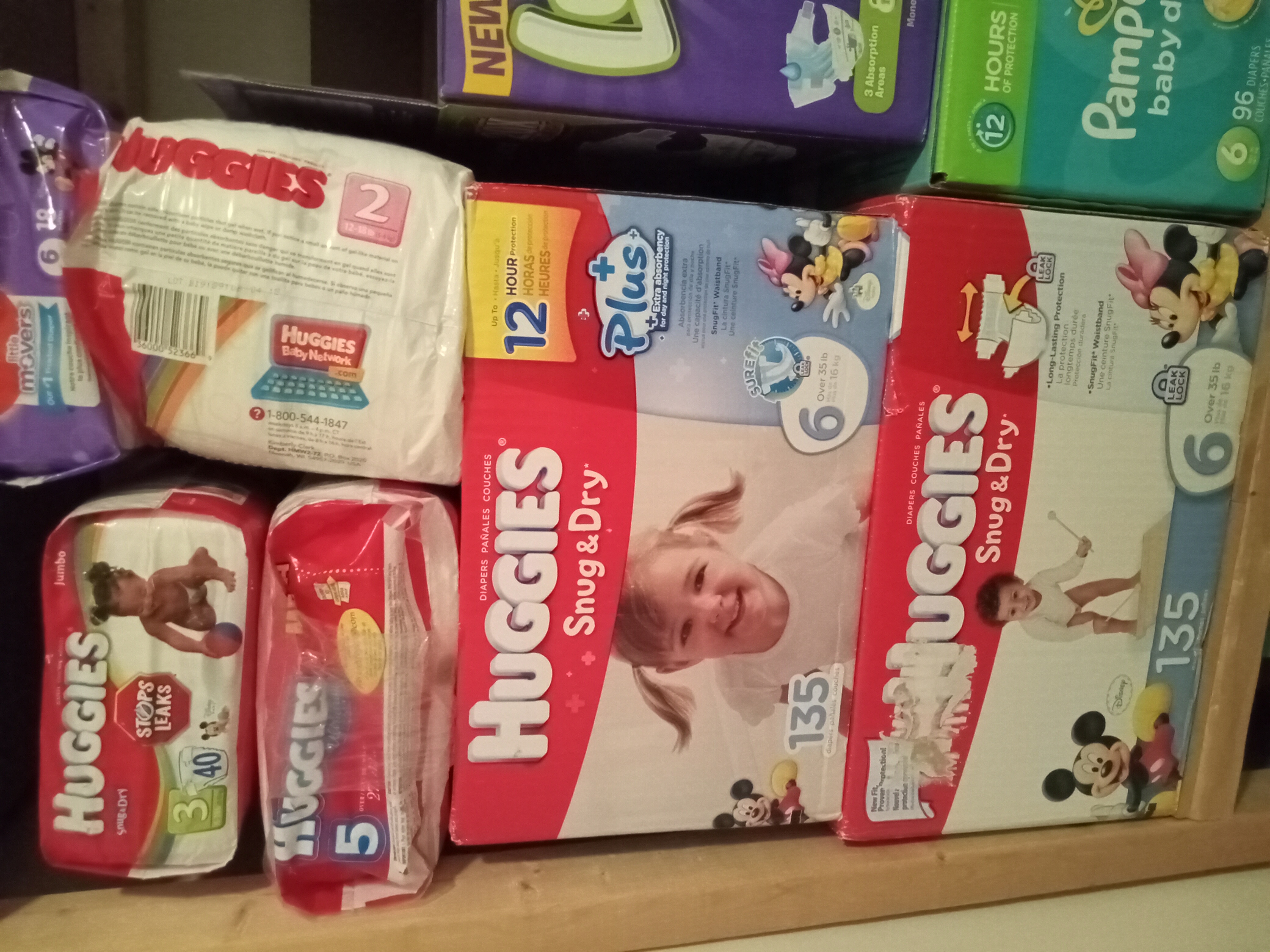I love my baby diaper collection