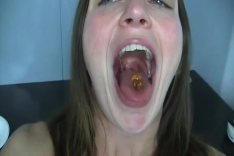 Girl Swallow Gummy Whole - video 3