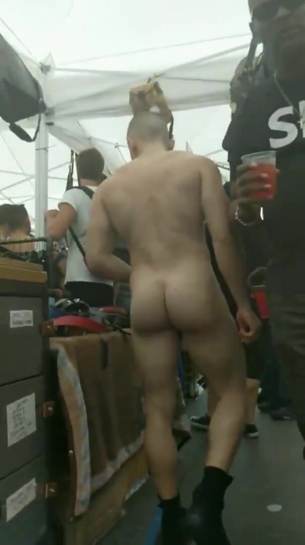 great naked men in public event