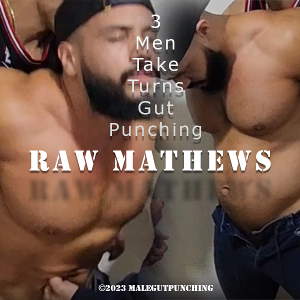 3 Men Take Turns Gut Punching Raw Mathews (preview)
