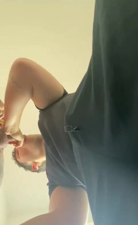 Bitch sucking his bro