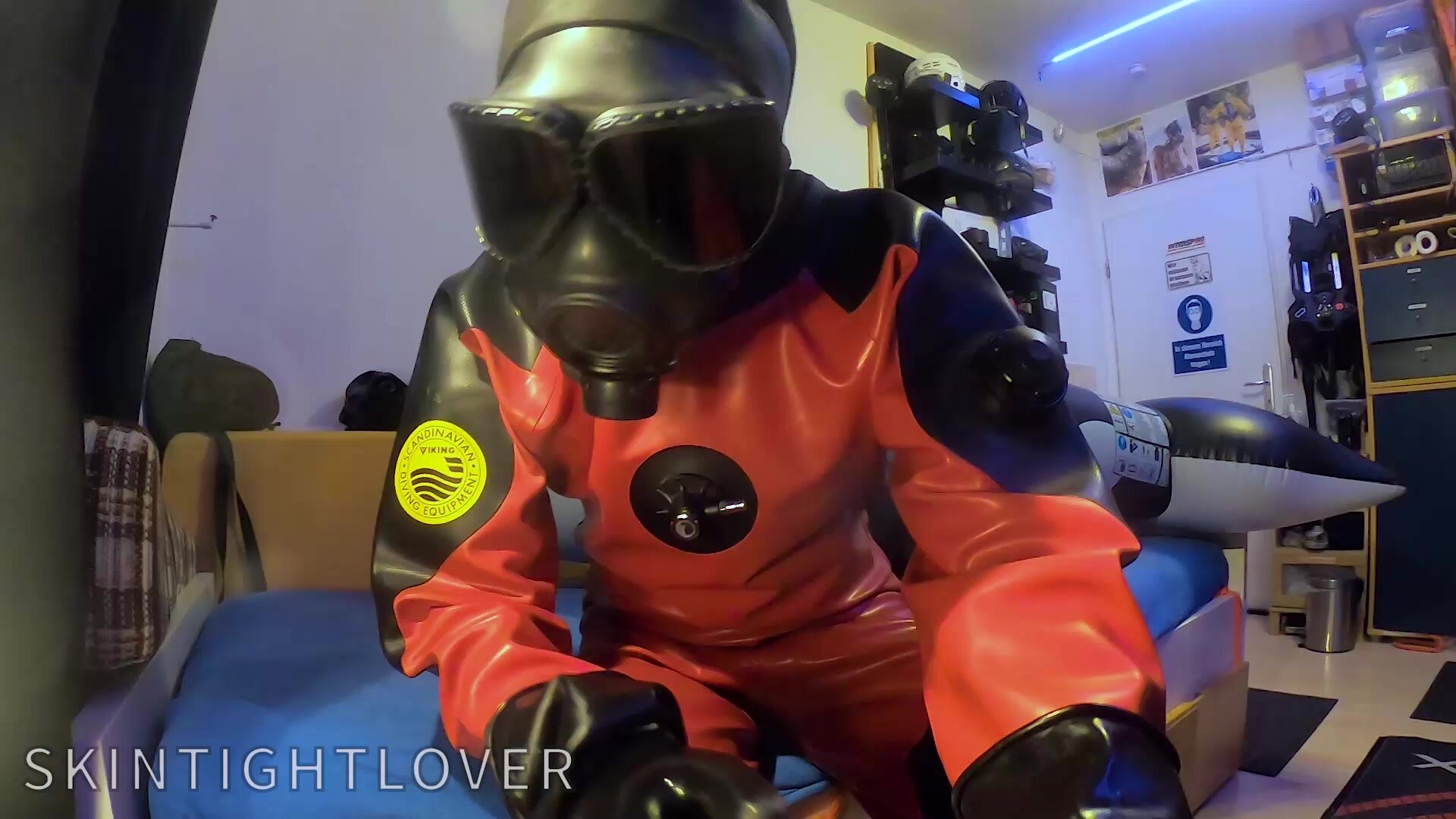 Rubber fun: RIding inflatable in drysuit