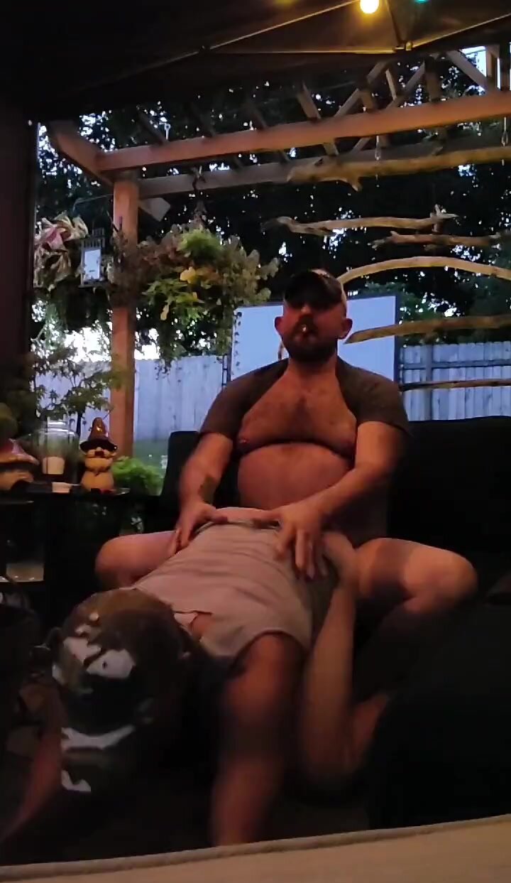 Redneck with cigar fucking ass