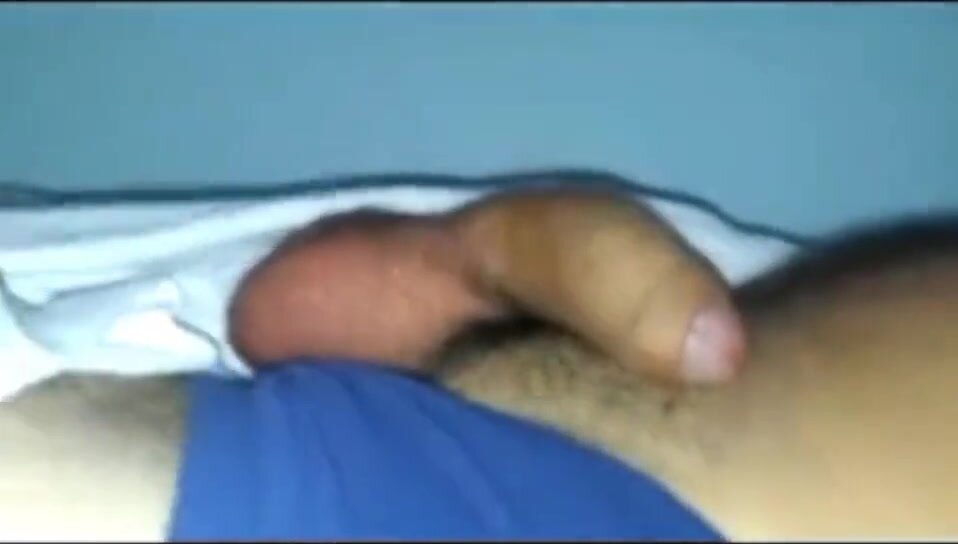 Touching the cock of a sleeping friend