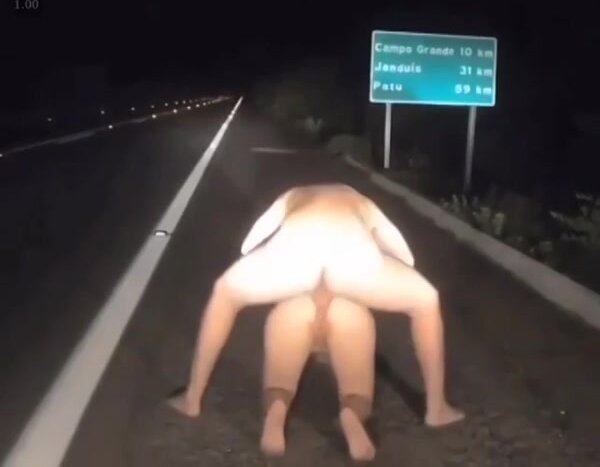 anal on a freeway