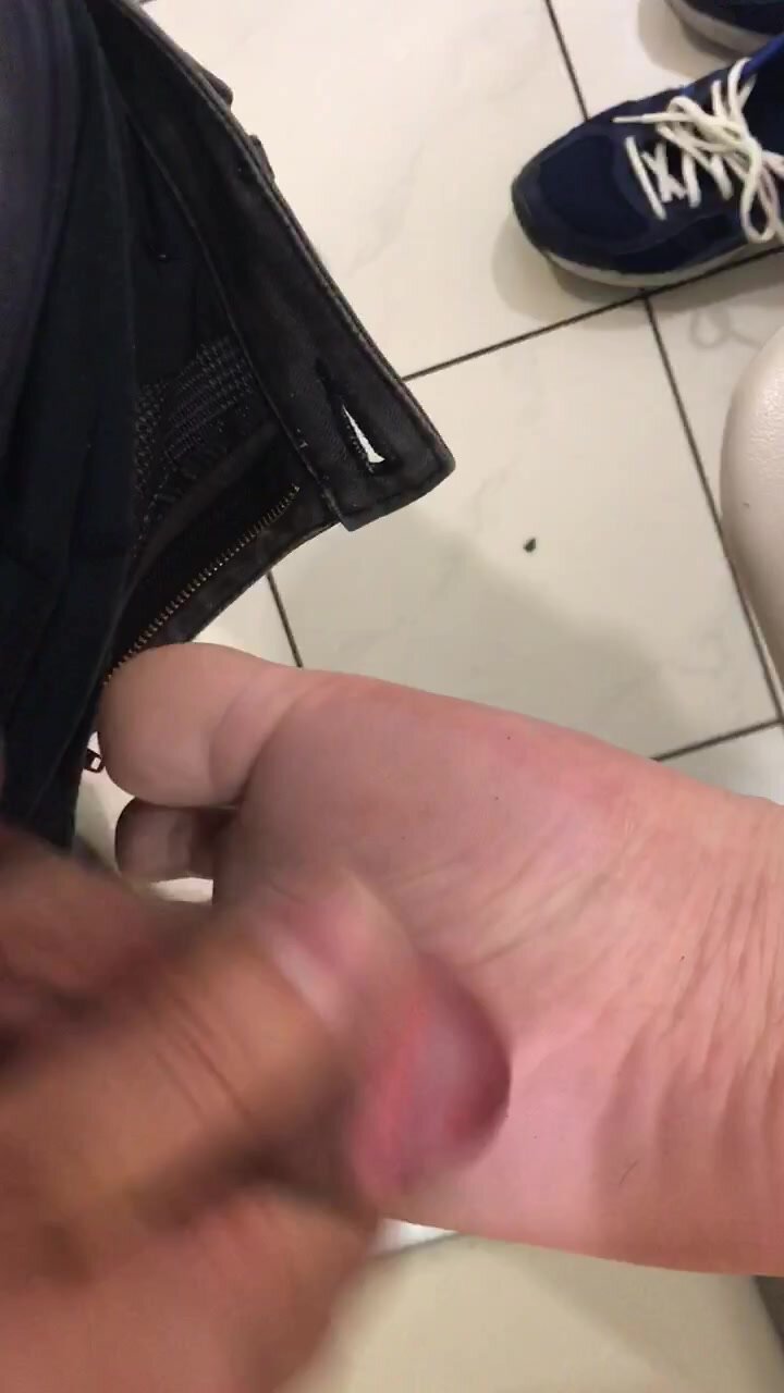 cum on teen boy foot