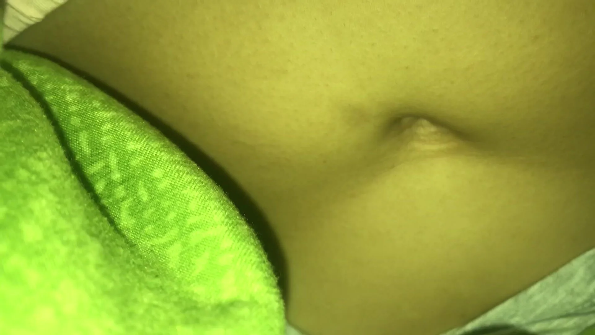 Sleeping Belly Button - ThisVid.com