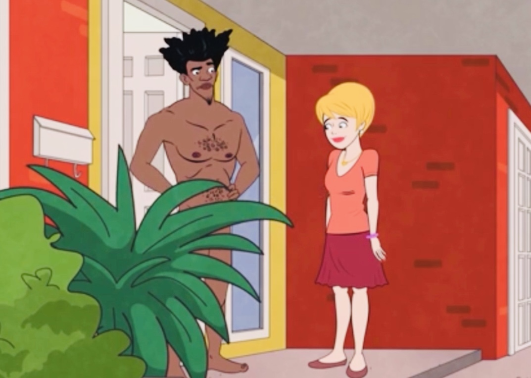 Funny Naked Cartoon Videos - NAKED ROOMMATE, FUNNY: Answering the door nakedâ€¦ ThisVid.com