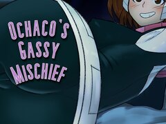 Ochaco's Gassy Mischief - video 2