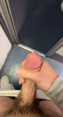 Amtrak Bathroom Cum Shot