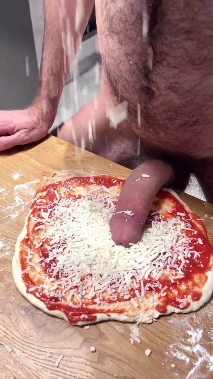 Making pizza